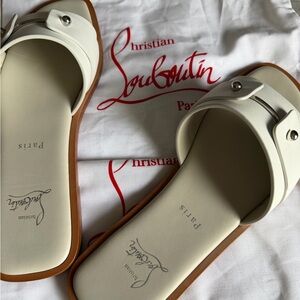 Christian Louboutin Chambeli Mule Donna Flat Sandals 39